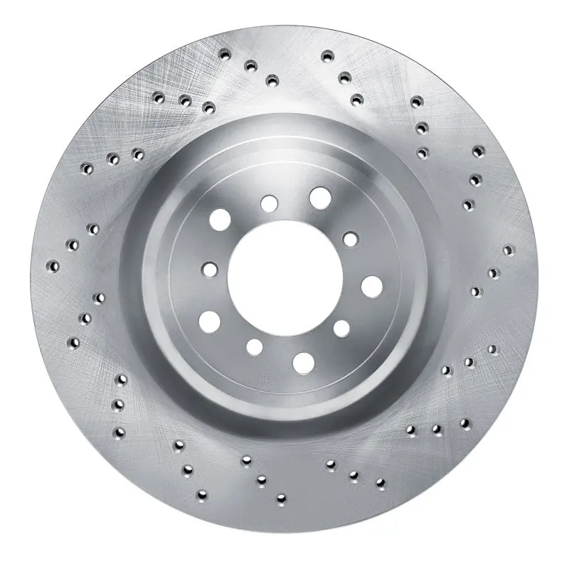 Dfc 08-13 Bmw M3 Right Front Drilled Brake Rotor 1