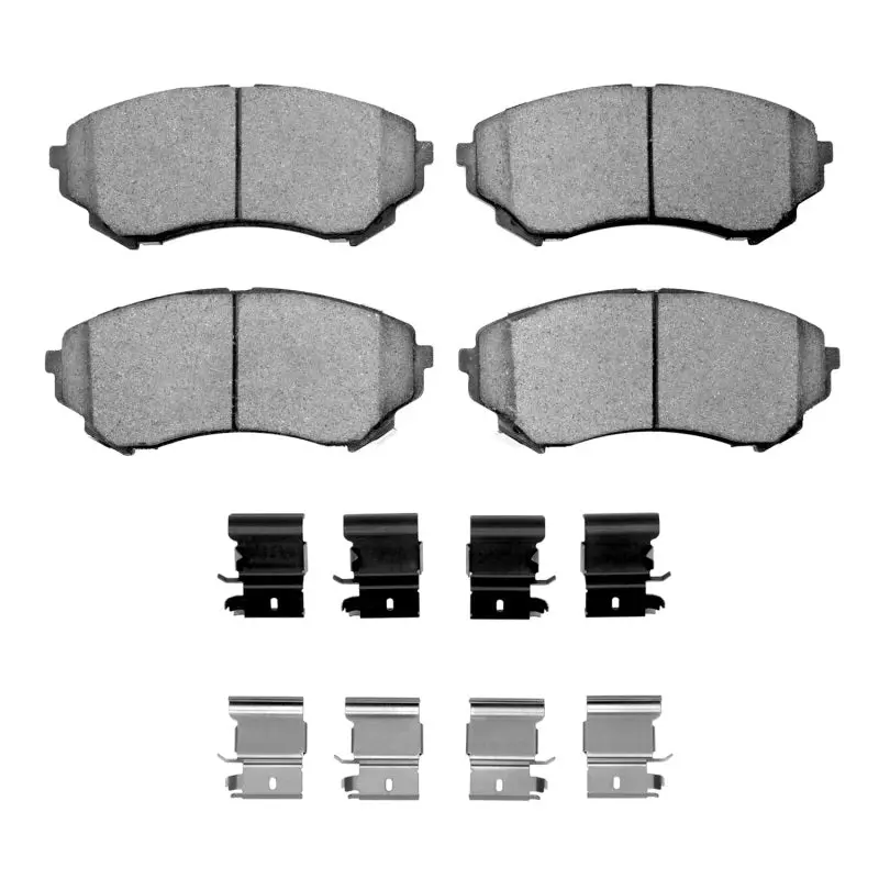 Dfc 08-14 Cadillac Cts Front 4000 Hybridynamic Brake Pads And Hardware Kit 1
