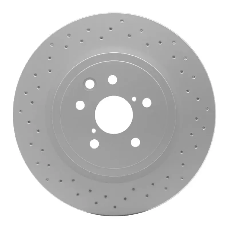 Dfc 08-14 Lexus Is F Rear Drilled Geospec Coated Rotor 1