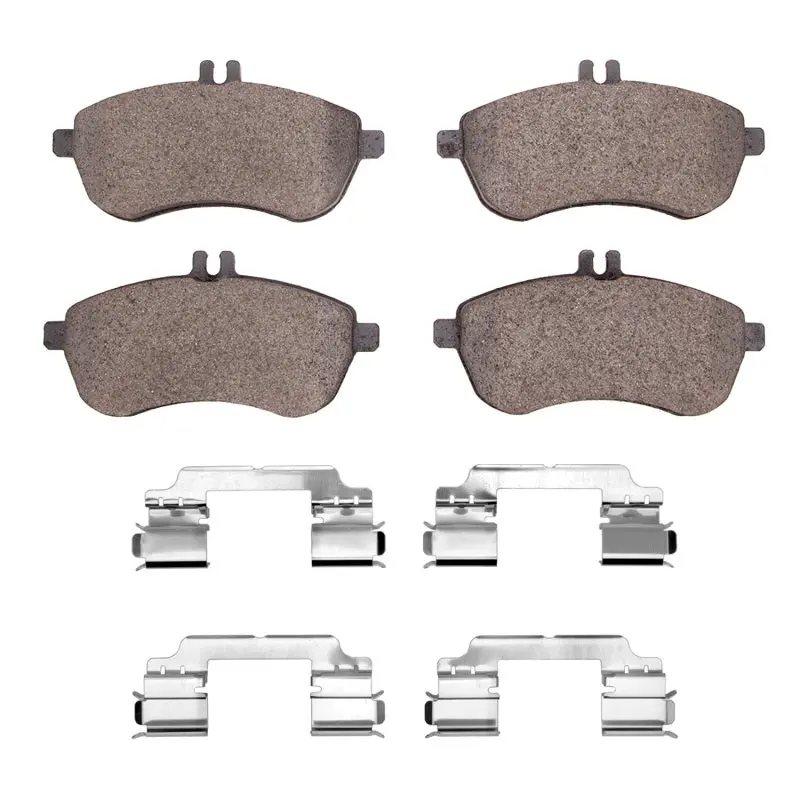 Dfc 08-16 Mercedes-Benz C250 Front 4000 Hybridynamic Brake Pads And Hardware Kit 1