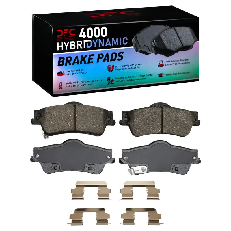 Dfc 08-17 Chevrolet Caprice Rear 4000 Hybridynamic Brake Pads And Hardware Kit 1