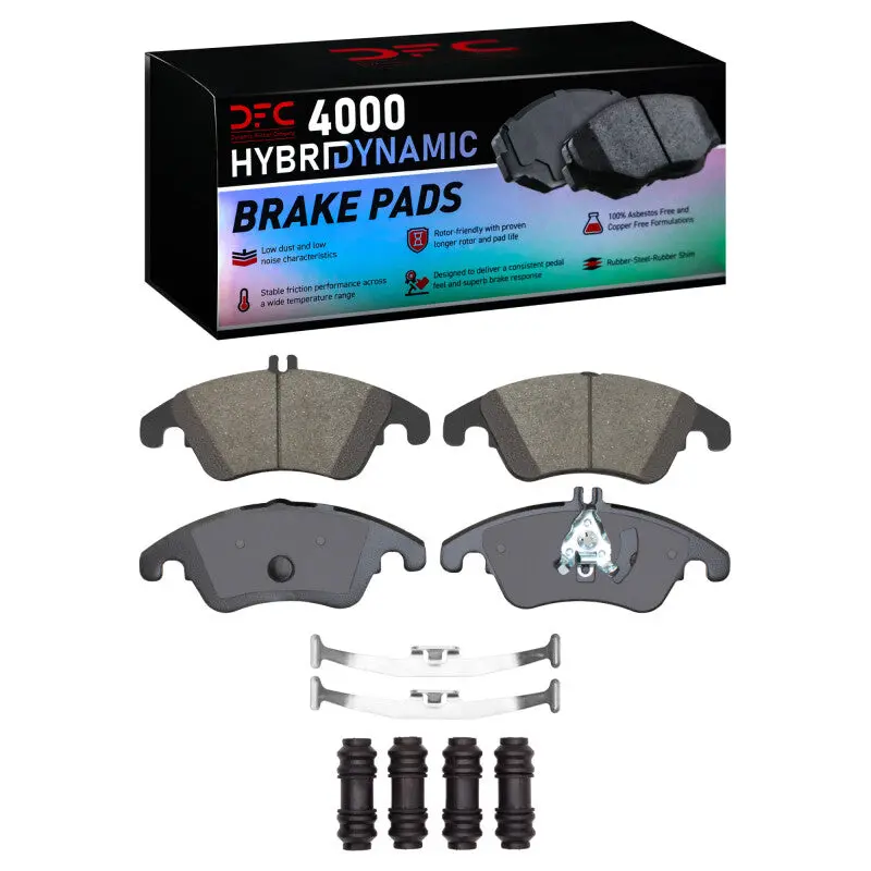 Dfc 08-20 Mercedes-Benz Slk350 Front 4000 Hybridynamic Brake Pads And Hardware Kit 1