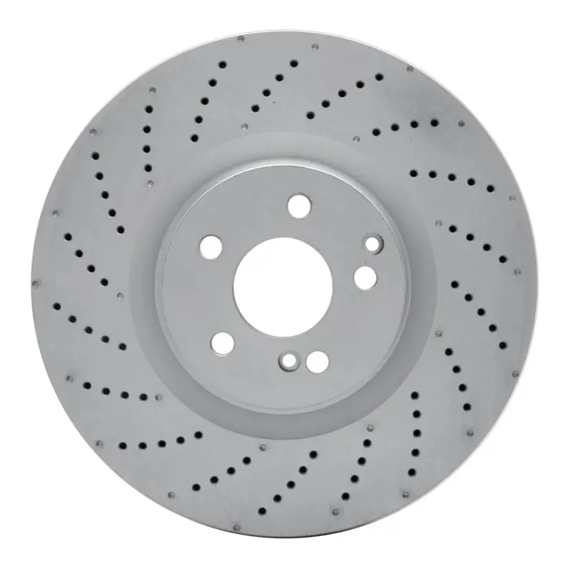 Dfc 08-21 Mercedes-Benz E550 Front Drilled Hi-Carbon Alloy Geomet Coated Rotor 1