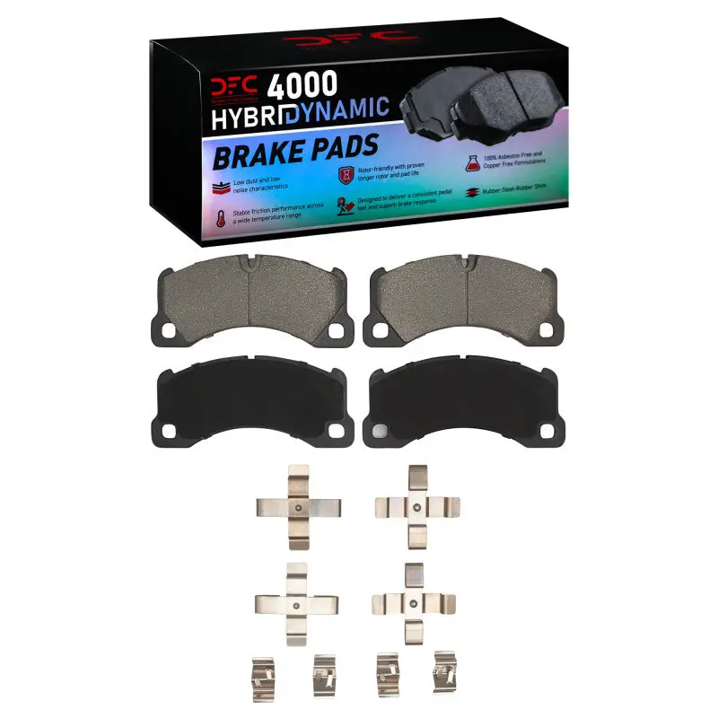 Dfc 08-25 Audi Rs E-Tron Gt Performance Front 4000 Hybridynamic Brake Pads And Hardware Kit 1