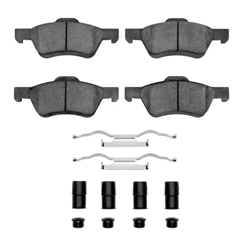 Dfc 09-12 Ford Escape Front 4000 Hybridynamic Brake Pads And Hardware Kit 1