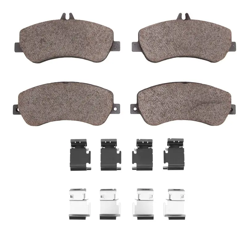 Dfc 09-15 Mercedes-Benz Glk250 Front 4000 Hybridynamic Brake Pads And Hardware Kit 1