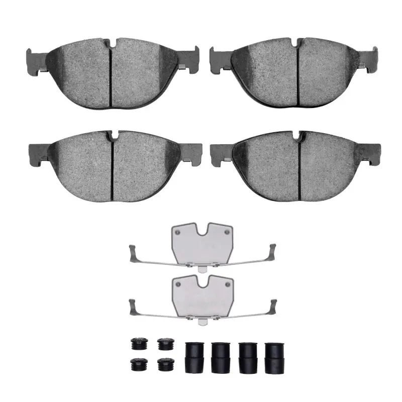 Dfc 09-18 Bmw 740Ld Xdrive Front 5000 Advanced Low Metallic Brake Pads And Hardware Kit 1