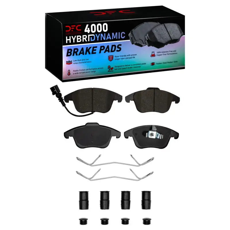 Dfc 09-24 Audi Q3 (Mexico) Front 4000 Hybridynamic Brake Pads And Hardware Kit 1