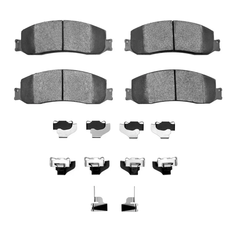 Dfc 10-12 Ford F-250 4Wd (Super Duty) Front 4000 Hybridynamic Brake Pads And Hardware Kit 1