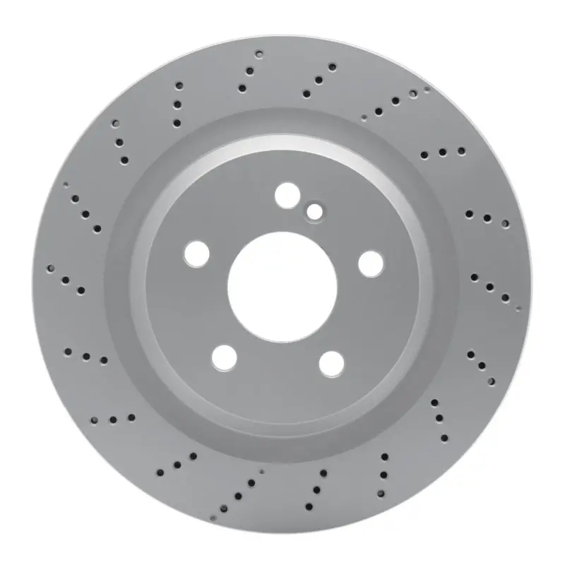 Dfc 10-14 Mercedes-Benz Cl550 Rear Drilled Geospec Coated Rotor 1