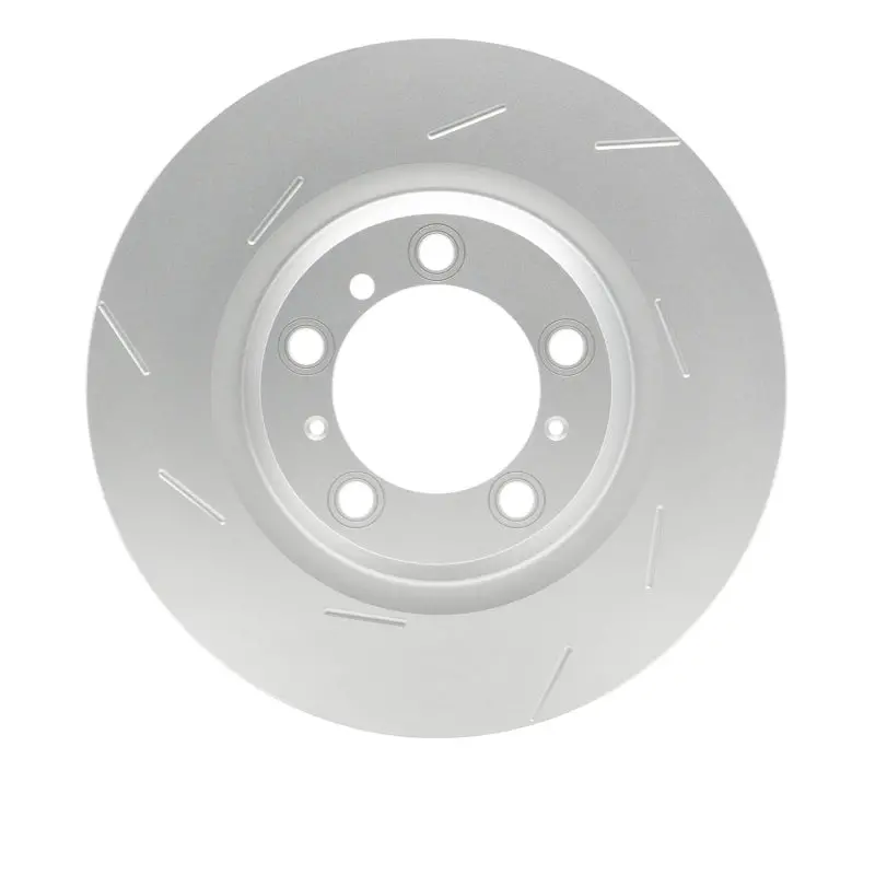 Dfc 10-16 Porsche Panamera Left Rear Slotted Hi-Carbon Alloy Geomet Coated Rotor 1