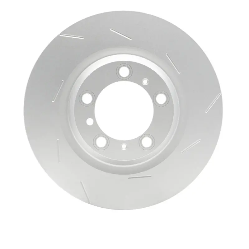 Dfc 10-16 Porsche Panamera Right Rear Slotted Hi-Carbon Alloy Geomet Coated Rotor 1