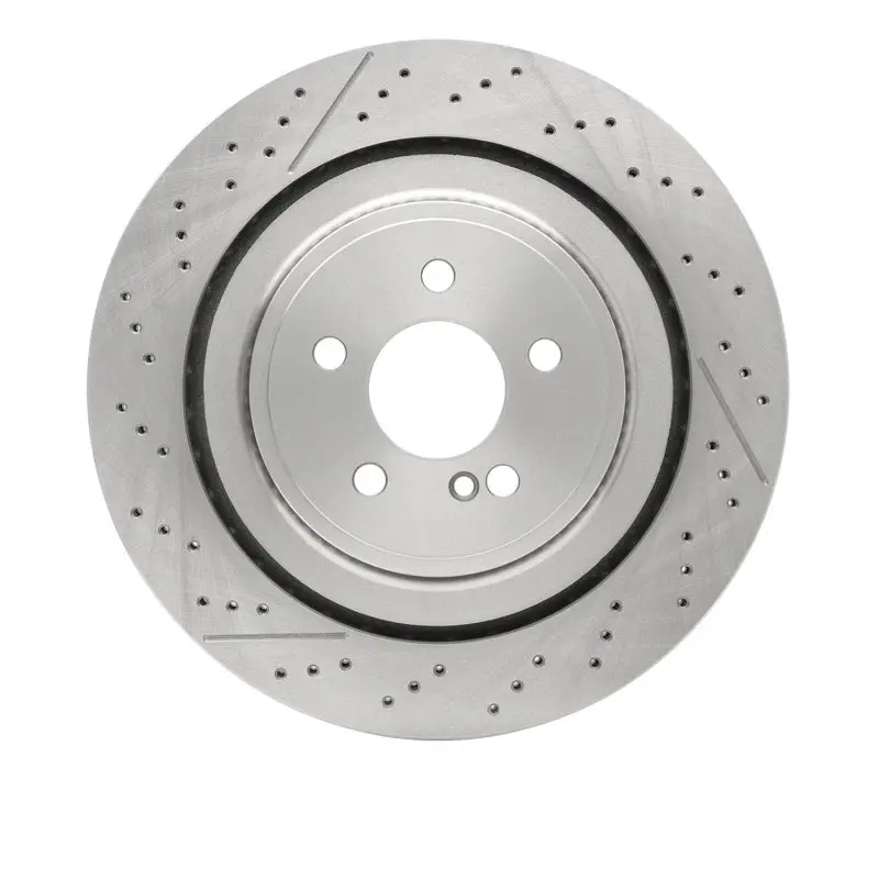 Dfc 10-18 Mercedes-Benz E63 Amg Rear Drilled And Slotted Brake Rotor 1