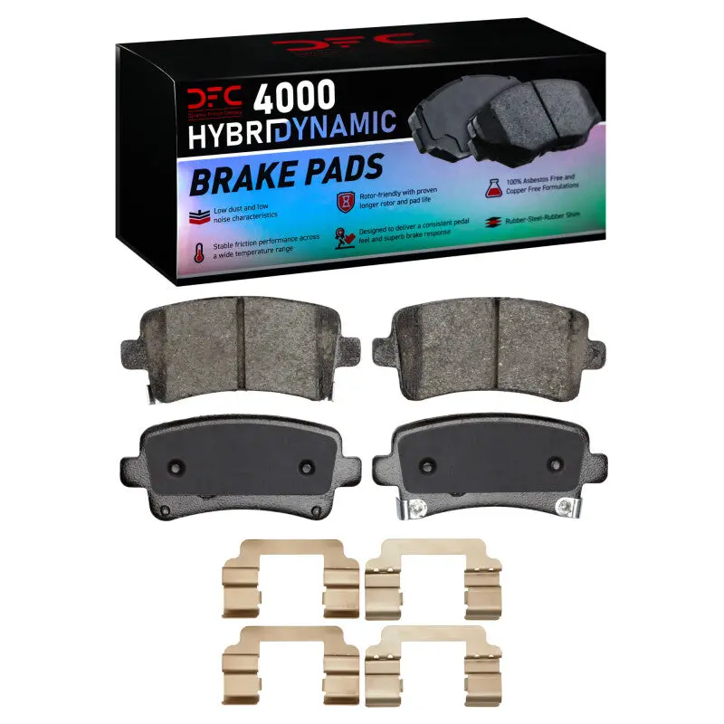 Dfc 10-20 Buick Regal Rear 4000 Hybridynamic Brake Pads And Hardware Kit 1