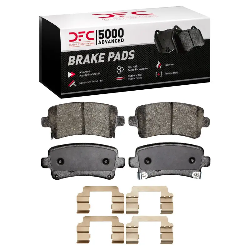Dfc 10-20 Buick Regal Rear 5000 Advanced Ceramic Brake Pads And Hardware Kit 1