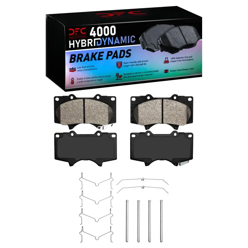 Dfc 10-24 Lexus Gx460 Front 4000 Hybridynamic Brake Pads And Hardware Kit 1