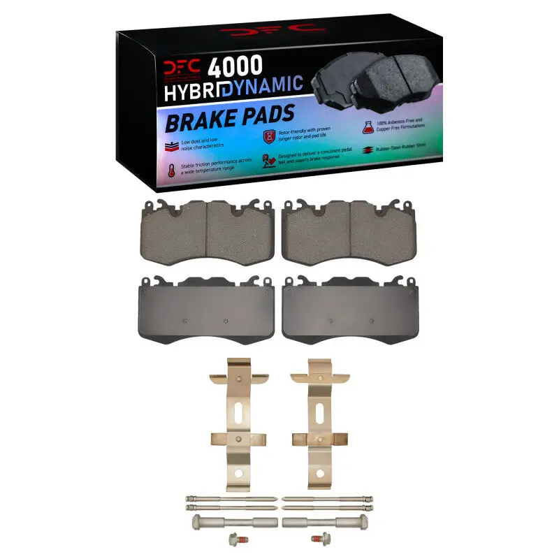 Dfc 10-25 Land Rover Discovery Front 4000 Hybridynamic Brake Pads And Hardware Kit 1