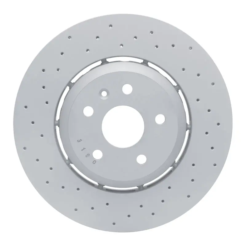 Dfc 11-11 Saab 9-5 Front Drilled Hi-Carbon Alloy Geomet Coated Rotor 1