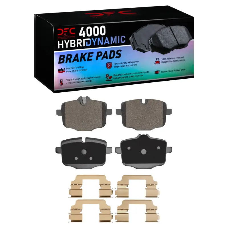 Dfc 11-19 Bmw M6 Gran Coupe Rear 4000 Hybridynamic Brake Pads And Hardware Kit 1