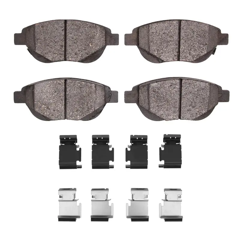 Dfc 12-19 Fiat 500 (Usa/Canada) Front 4000 Hybridynamic Brake Pads And Hardware Kit 1