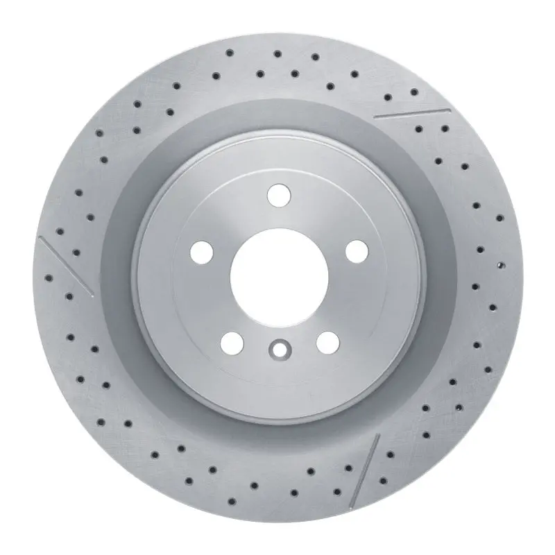 Dfc 12-19 Mercedes-Benz Gle63 Amg Rear Drilled And Slotted Brake Rotor 1
