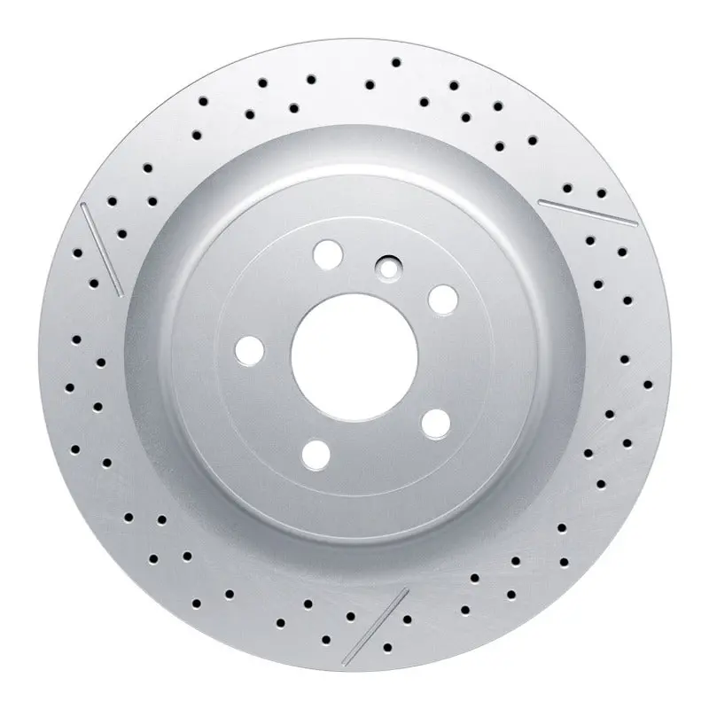 Dfc 12-19 Mercedes-Benz Gls63 Amg Rear Drilled Geospec Coated Rotor And Slotted 1