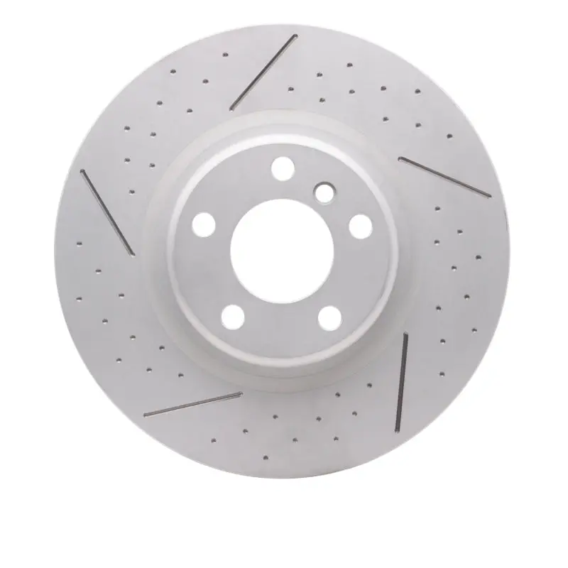 Dfc 12-20 Bmw 230I Rear Dimpled & Slotted Hi-Carbon Alloy Geomet Coated Rotor 1