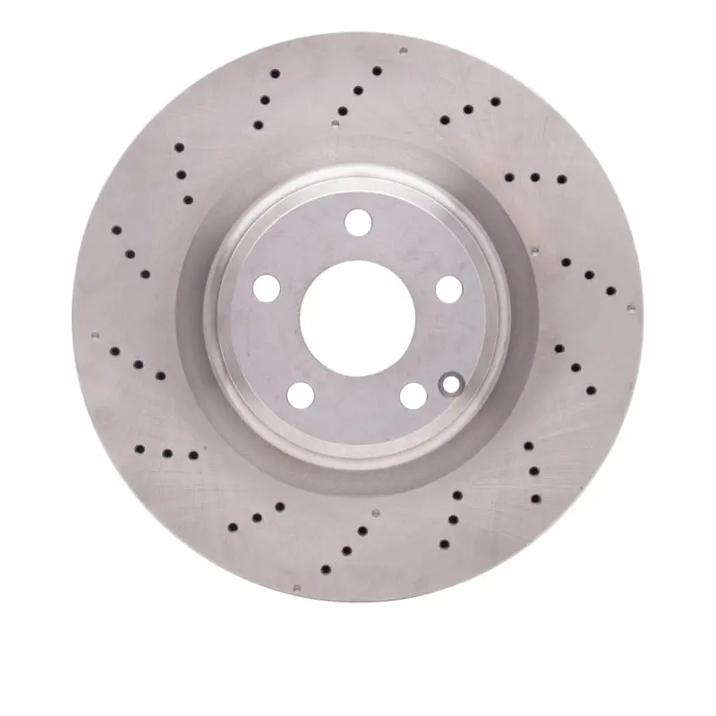 Dfc 12-20 Mercedes-Benz Slk300 Front Drilled Brake Rotor 1