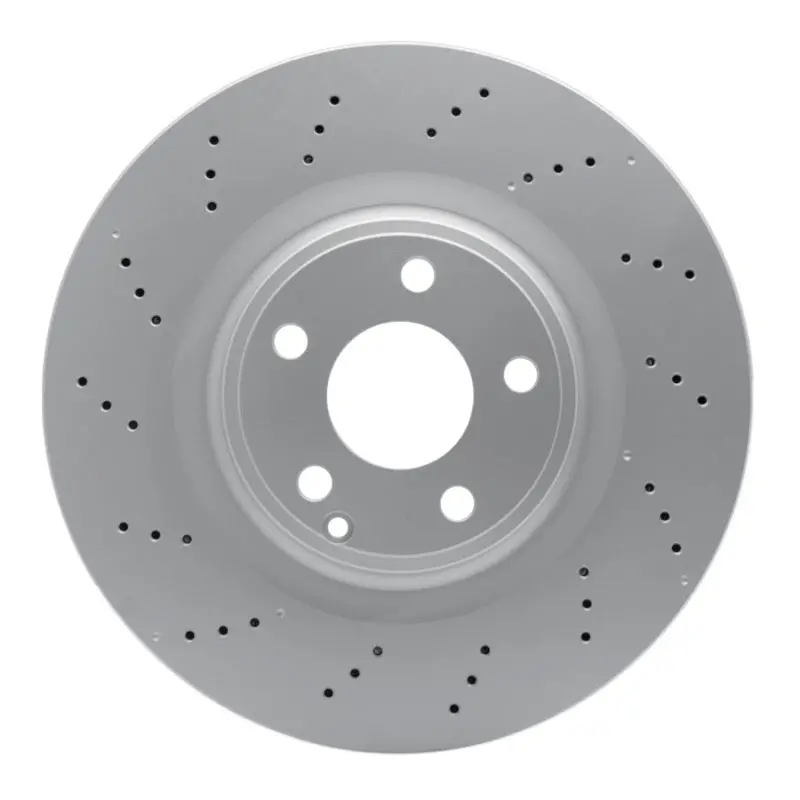 Dfc 12-20 Mercedes-Benz Slk350 Front Drilled Geospec Coated Rotor 1