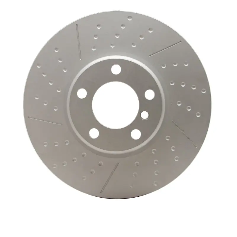 Dfc 12-21 Bmw 340I Xdrive Front Geospec Coated Rotor - Dimpled And Slotted 1