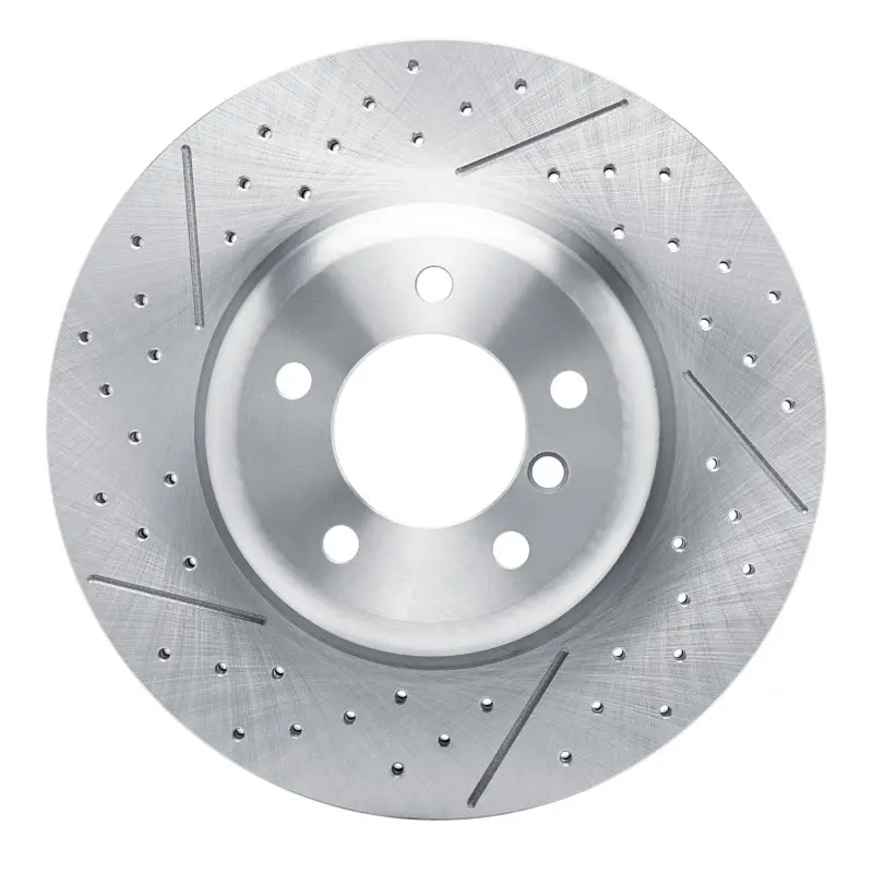 Dfc 13-13 Bmw 135Is Front Drilled And Slotted Brake Rotor 1
