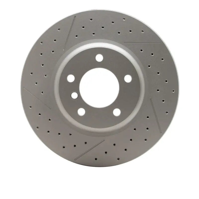 Dfc 13-13 Bmw 135Is Front Drilled Geospec Coated Rotor And Slotted 1