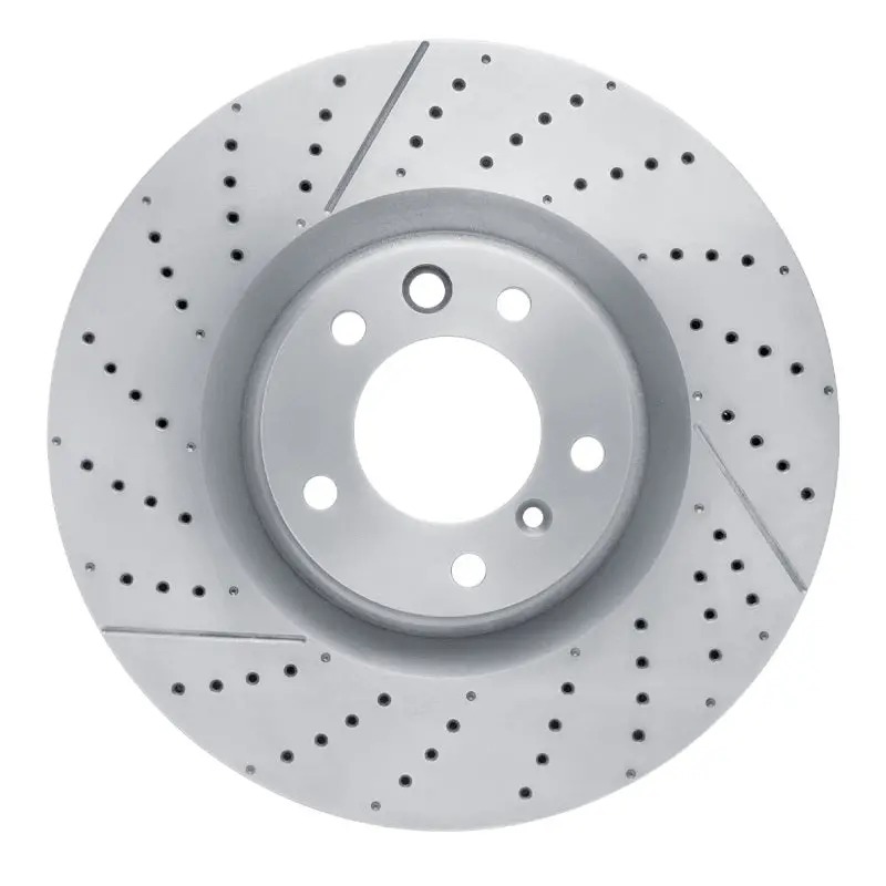 Dfc 13-18 Mercedes-Benz G63 Amg Front Drilled And Slotted Brake Rotor 1