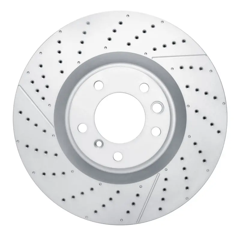 Dfc 13-18 Mercedes-Benz G63 Amg Front Drilled Geospec Coated Rotor And Slotted 1