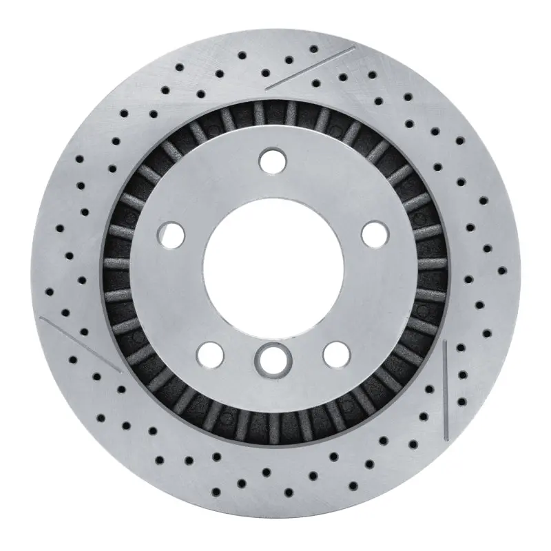 Dfc 13-18 Mercedes-Benz G63 Amg Rear Drilled And Slotted Brake Rotor 1