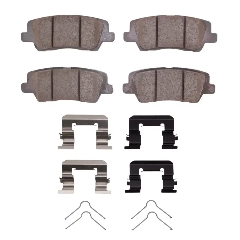 Dfc 13-19 Cadillac Cts Rear 4000 Hybridynamic Brake Pads And Hardware Kit 1