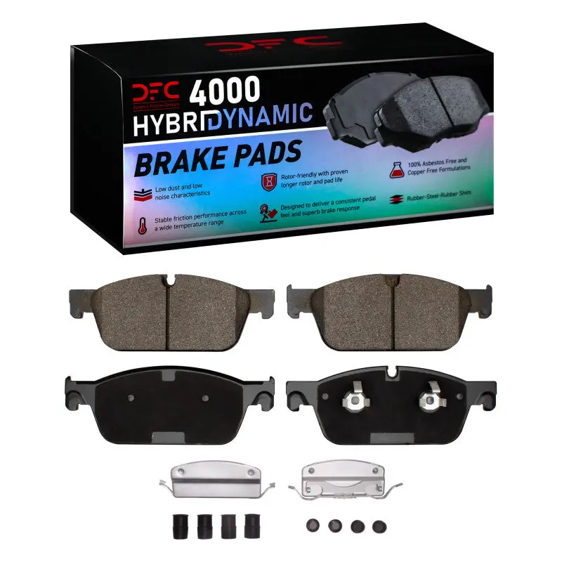 Dfc 13-19 Mercedes-Benz Gl450 Front 4000 Hybridynamic Brake Pads And Hardware Kit 1