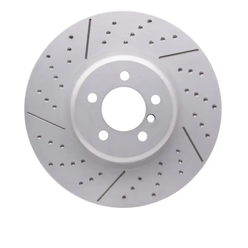 Dfc 13-20 Bmw Activehybrid 3 Front Hi-Carbon Alloy Geomet Coated Rotor - Dimpled And Slotted 1
