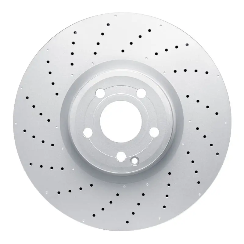 Dfc 13-20 Mercedes-Benz Sl550 Front Drilled Geospec Coated Rotor 1
