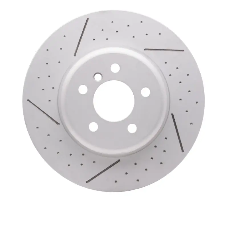 Dfc 13-21 Bmw 230I Rear Dimpled & Slotted Hi-Carbon Alloy Geomet Coated Rotor 1