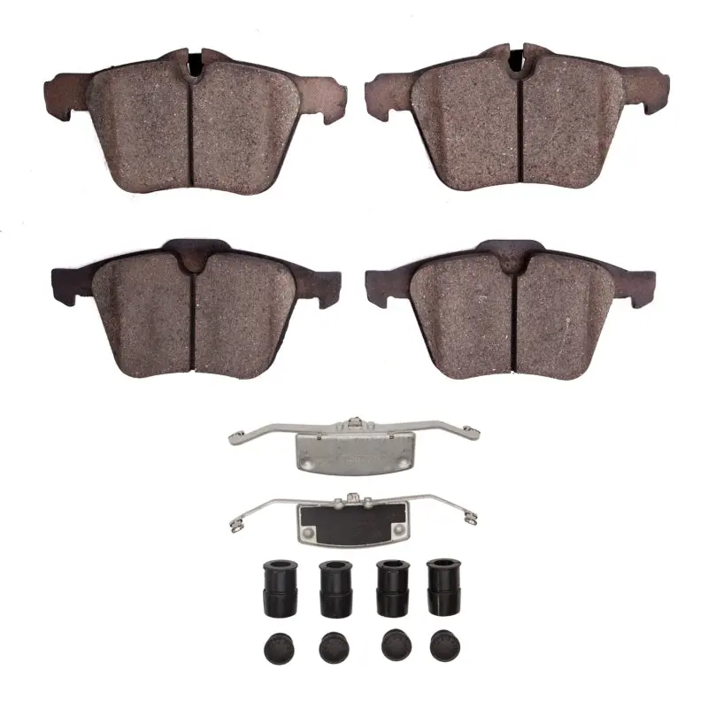 Dfc 13-21 Jaguar Xj Front 4000 Hybridynamic Brake Pads And Hardware Kit 1