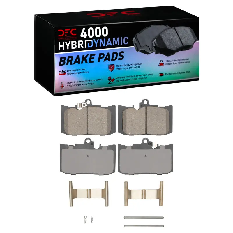 Dfc 13-25 Lexus Rc350 Front 4000 Hybridynamic Brake Pads And Hardware Kit 1