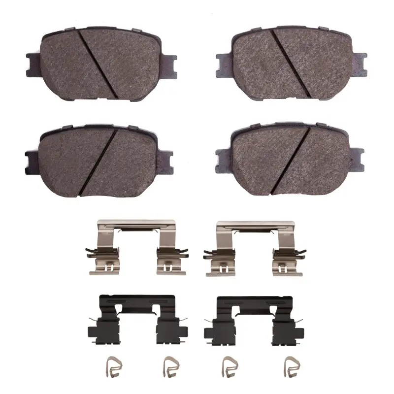 Dfc 14-15 Lexus Is250 Front 4000 Hybridynamic Brake Pads And Hardware Kit 1