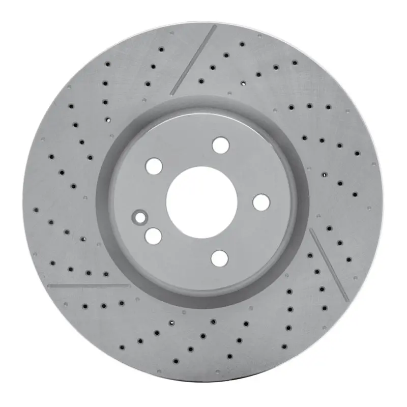 Dfc 14-19 Mercedes-Benz Gla45 Amg Front Drilled And Slotted Brake Rotor 1