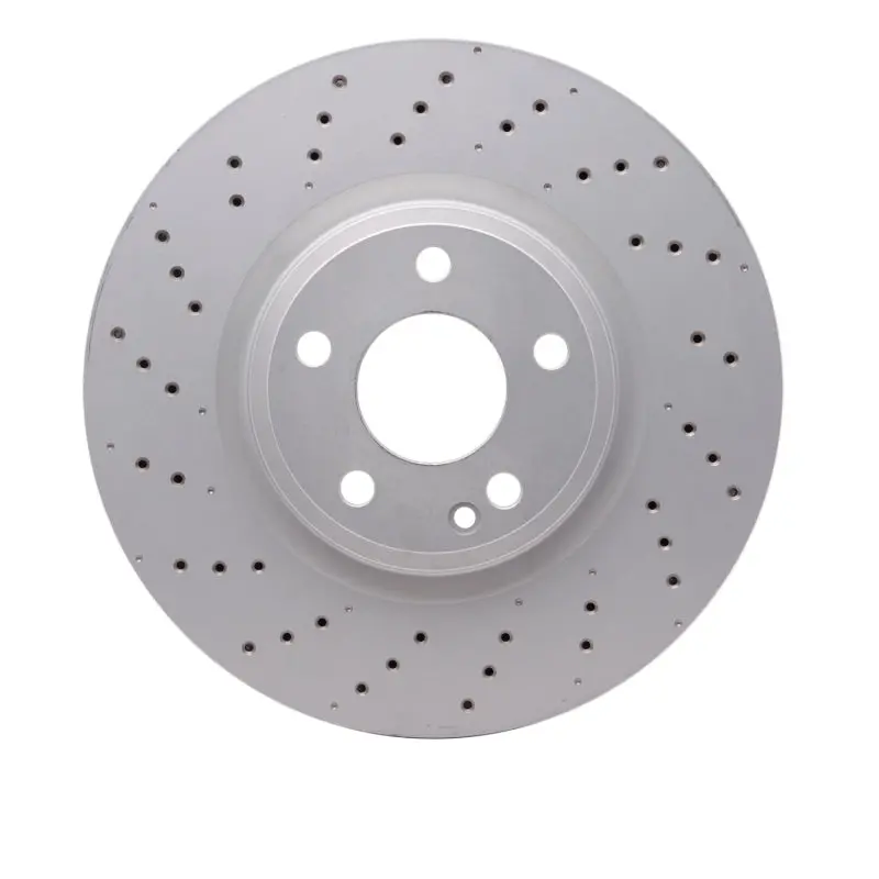Dfc 14-20 Infiniti Qx30 Front Drilled Hi-Carbon Alloy Geomet Coated Rotor 1