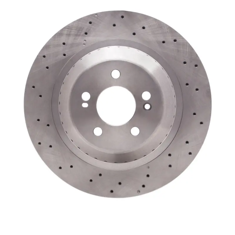 Dfc 14-21 Mercedes-Benz Maybach S550 Rear Drilled Brake Rotor 1