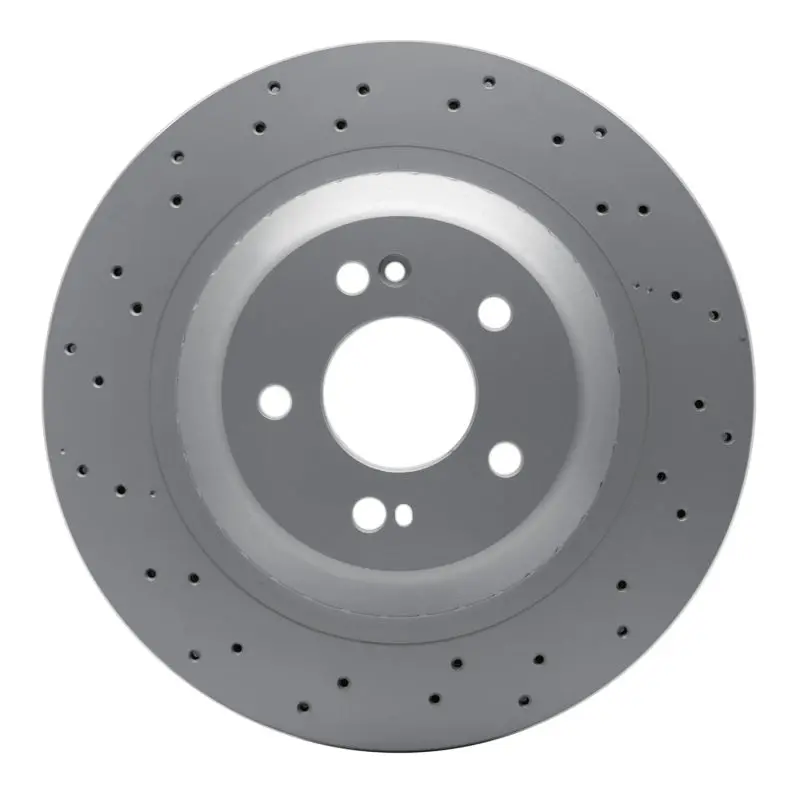 Dfc 14-21 Mercedes-Benz S550e Rear Drilled Geospec Coated Rotor 1