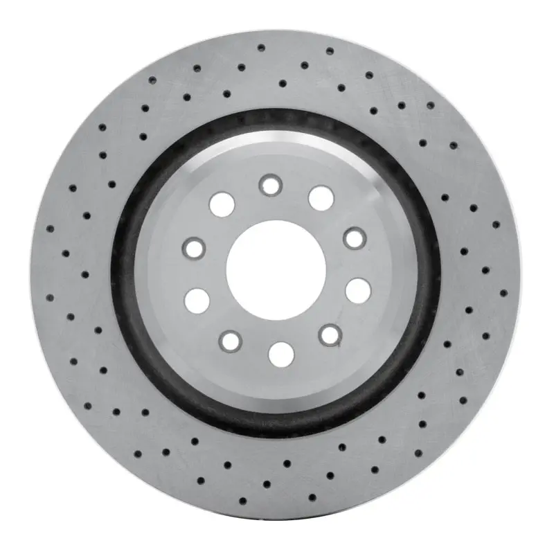 Dfc 14-22 Maserati Ghibli Rear Drilled Brake Rotor 1