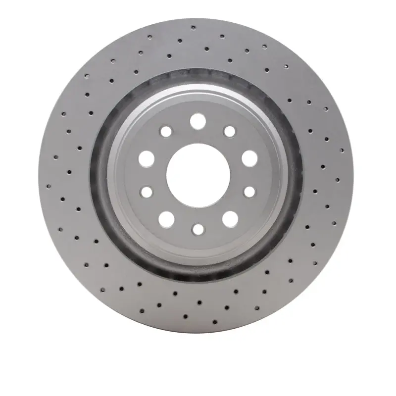 Dfc 14-22 Maserati Quattroporte Rear Drilled Geospec Coated Rotor 1