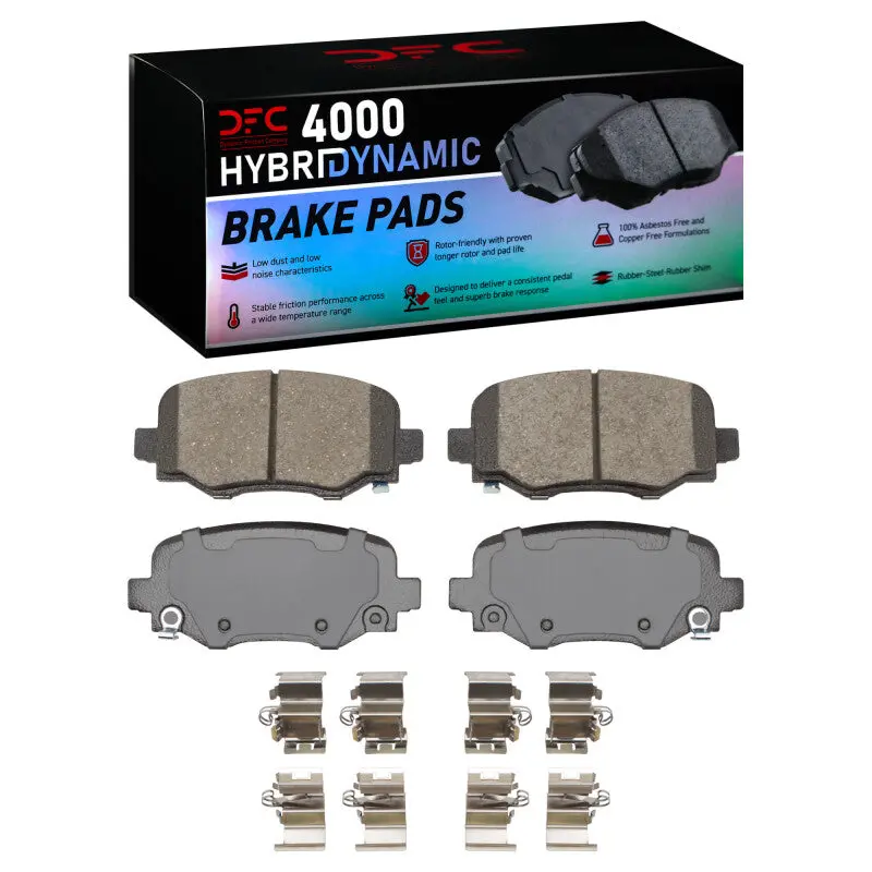 Dfc 14-23 Chrysler 200 Rear 4000 Hybridynamic Brake Pads And Hardware Kit 1
